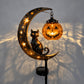 🎃 Halloween-Early-Bird-Aktion | Gartenstecker-Leuchte “Pumpkin Moon“