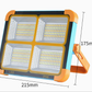 Vielseitige LED-Solar-Arbeitsleuchte 🔥