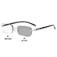 Rahmenlose, ultraleichte Lesebrille mit Diamantschliff