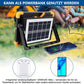 Vielseitige LED-Solar-Arbeitsleuchte 🔥
