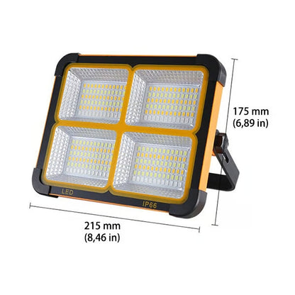 Vielseitige LED-Solar-Arbeitsleuchte 🔥