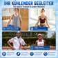 Wiederverwendbarer Kühlring für den Hals – PCM-Technologie, schweifrei, 1,5–3 Std. Kühlung, mit Isolierbeutel