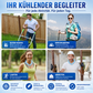 Wiederverwendbarer Kühlring für den Hals – PCM-Technologie, schweifrei, 1,5–3 Std. Kühlung, mit Isolierbeutel