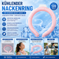 Wiederverwendbarer Kühlring für den Hals – PCM-Technologie, schweifrei, 1,5–3 Std. Kühlung, mit Isolierbeutel