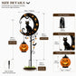 🎃 Halloween-Early-Bird-Aktion | Gartenstecker-Leuchte “Pumpkin Moon“