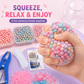 🔥SUPER-ANGEBOT: 50 % RABATT 🎁 ✨ DIY-Set zum Selbermachen von Stressbällen – inkl. 6 Füllungen, 10 transparenten, weichen Hüllen & Dehnwerkzeug – ideal zum Stressabbau für Erwachsene – Squishy-Bastelset