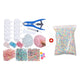 🔥SUPER-ANGEBOT: 50 % RABATT 🎁 ✨ DIY-Set zum Selbermachen von Stressbällen – inkl. 6 Füllungen, 10 transparenten, weichen Hüllen & Dehnwerkzeug – ideal zum Stressabbau für Erwachsene – Squishy-Bastelset
