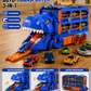 🦖 Der Dinosaurier, der Autos frisst! Transporter, Rennstrecke & Spielzeug in einem