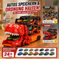 🦖 Der Dinosaurier, der Autos frisst! Transporter, Rennstrecke & Spielzeug in einem