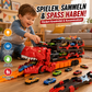 🦖 Der Dinosaurier, der Autos frisst! Transporter, Rennstrecke & Spielzeug in einem