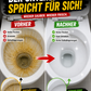 🚨 Schluss mit gelben WC-Flecken! Urinstein- & Kalklöser Pro, Sichtbar sauberer • Weniger Schrubben • Schnelle Anwendung