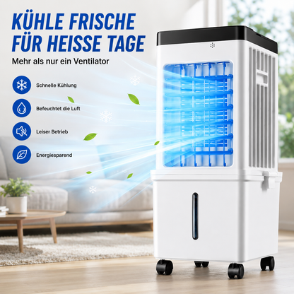 ❄️ 4-in-1 Luftkühler – Kühlen • Befeuchten • Reinigen • Erfrischen