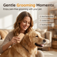 🥳2026 HEISSER VERKAUF🥳💞ÜBER 50.000 VERKAUFT!🐕🦴50% RABATT! Sanfte Entfilzungsbürste – Kein Ziepen, kein Schmerz. Ergonomischer Holzgriff. Entfernt Unterwolle und Schuppen. Ideal für ängstliche oder empfindliche Tiere. Für eine entspannte Fellpflege. 🌿💚