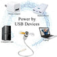 🔥2026er Top-Angebot: 50 % Rabatt🔥 USB-Ventilator mit LED-Uhr und Beleuchtung