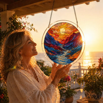 🔥 LETZTER TAG: 50 % RABATT ☀️🛍️ Acryl-Puzzle-Sonnenfänger (80 Teile)