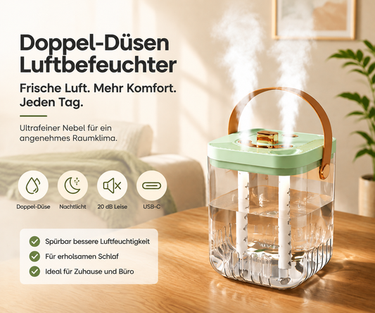 Doppel-Düsen Luftbefeuchter