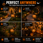 🎃 Halloween-Early-Bird-Aktion | Gartenstecker-Leuchte “Pumpkin Moon“