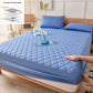 🛌✨ Wasserdichte Wattierte Matratzenauflage & Kissenbezüge Set – Atmungsaktiv, pflegeleicht & allergenarm 💦