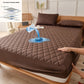 🛌✨ Wasserdichte Wattierte Matratzenauflage & Kissenbezüge Set – Atmungsaktiv, pflegeleicht & allergenarm 💦
