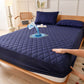 🛌✨ Wasserdichte Wattierte Matratzenauflage & Kissenbezüge Set – Atmungsaktiv, pflegeleicht & allergenarm 💦
