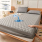 🛌✨ Wasserdichte Wattierte Matratzenauflage & Kissenbezüge Set – Atmungsaktiv, pflegeleicht & allergenarm 💦