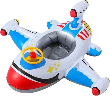 Aufblasbares Flugzeug-Pool-Schwimmtier für Kinder
