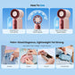 🌀Nur 18.99€ diesen Sommer!!!💨Mini-Handventilator mit LED-Anzeige –👍5-stufiger Turbo-Ventilator im Taschenformat.✨Über USB aufladbar, schnelle Kühlung für Reisen und beim Schminken. Das perfekte Geschenk.  Tragbare Kühlung