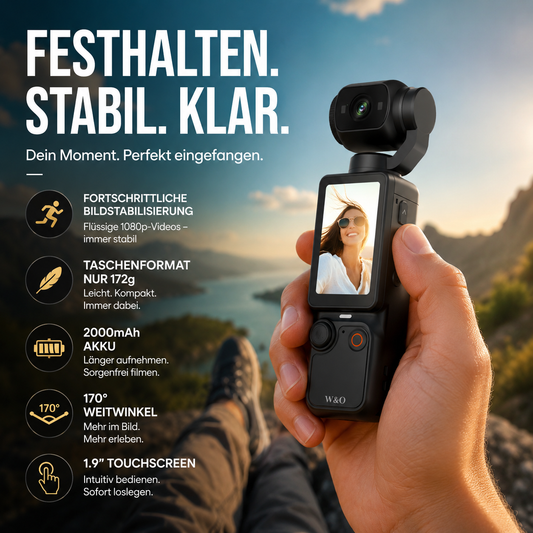 📸✨ 【Limitierte Auflage – 50 % Rabatt】Taschenkamera mit klappbarem Display – Selfies perfekt in Szene setzen 📱💄 sofort teilen, ohne Nachbearbeitung