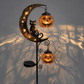 🎃 Halloween-Early-Bird-Aktion | Gartenstecker-Leuchte “Pumpkin Moon“