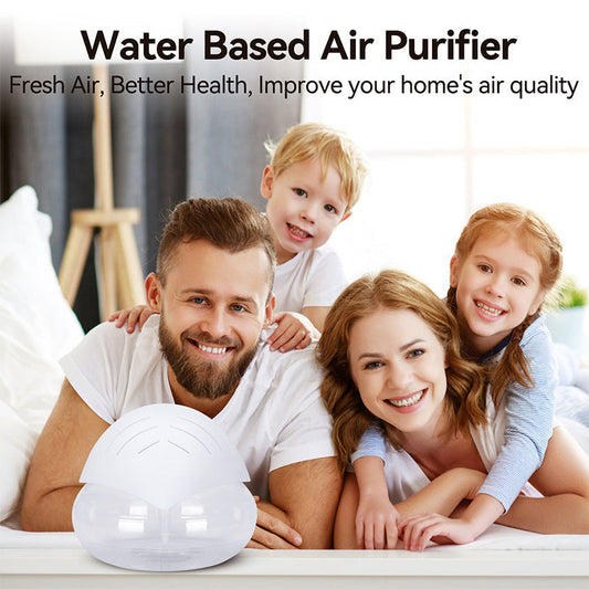 🌿💨 42% RABATT! Original-Wasserfilter-Luftreiniger mit Aromatherapie & LED-Nachtlicht – Entfernt Gerüche, Staub & Haustierhaare ✨