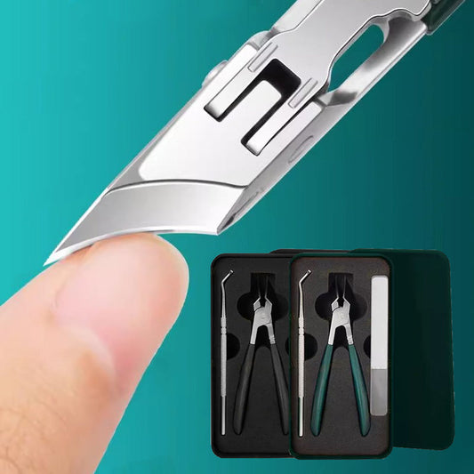 🔥1 kaufen, 1 gratis🔥Nagelknipser mit abgeschrägter Klinge im Adler-Schnabel-Design