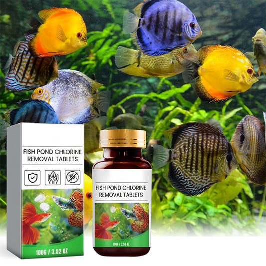 🐟 Chlorentfernungstabletten für Aquarium & Fischteich – Schnell, Sicher & Einfach