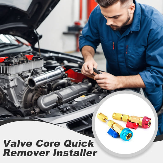🔧⏰ 49% RABATT! R134a Ventileinsatz-Ausbau- und Reparaturwerkzeug-Set – Für KFZ-Klimaanlagen-Wartung & Reparatur ✨