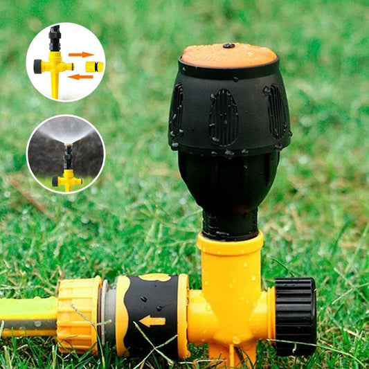 🏡 1 kaufen, 1 gratis erhalten ✨ Automatisches, um 360° drehbares Bewässerungssystem – Gartensprinkler für Gärten, Rasenflächen und Terrassen 🌿💦