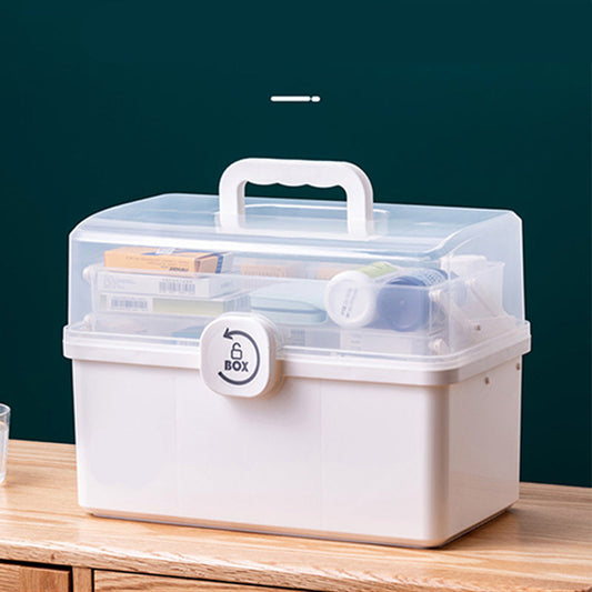Großer Medizinschrank für den Hausgebrauch mit mehreren Ebenen