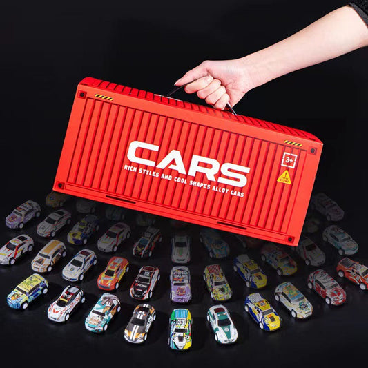 50% OFF NEW YEAR'S HOTTEST GIFT! ✨ Ultimate 48-Car Collection - Interactive Play with Sound Effects & Looping Tracks for Endless Fun! 🚗🎪