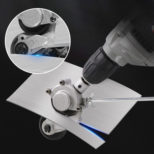 ⚡ Jetzt 50 % RABATT! ✨ Elektrische Bohrmaschinen-Blechschneider – 3-in-1 Werkzeug für Stahl, Aluminium & Kupfer mit lasergeführter Präzision 🔧💥