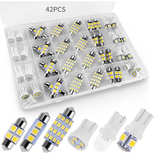 🌞Frühlingserwachen: 50% Rabatt!💡 42-teiliges superhelles LED-Innenraumbeleuchtungs-Set, plug & play – einfach aufwerten Sie Ihr Auto! ✨