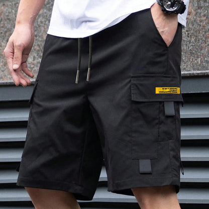🌞Frühlingserwachen: 50% Rabatt!✨Herren Lässige Cargo-Shorts mit Kordelzug – Praktische Multifunktionstaschen, Verstärkte Nähte & Lockere Passform