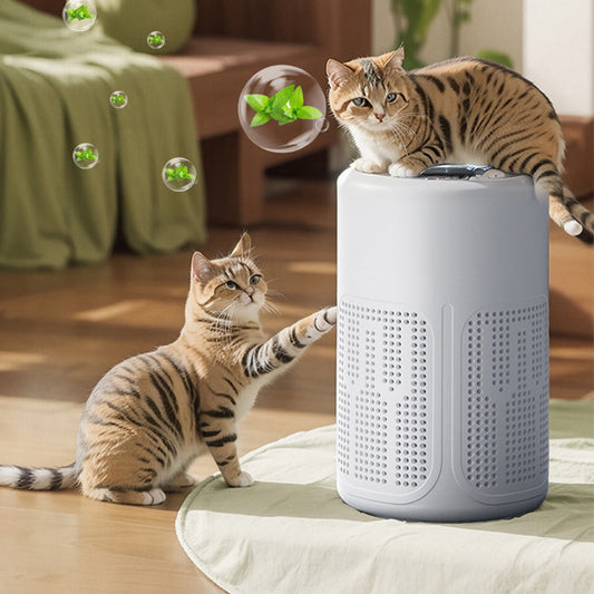 📢📢50 % Rabatt!! ⏰🌿Ionen-Luftreiniger gegen Tiergerüche & Haare – perfekt für Katzen & Hunde🐾🏠
