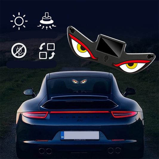 🚗 Zeitlich begrenzt: 50 % Rabatt! 🔋 Solar-LED "Devil's Eye" – Auto-Warnleuchte, solarbetrieben, 4 Modi, wasserdicht 💡