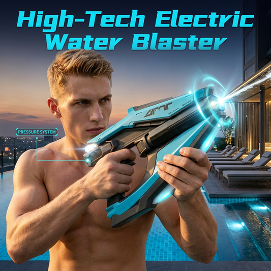 Elektrische Wasserpistole mit LED- und Nebel-Effekten