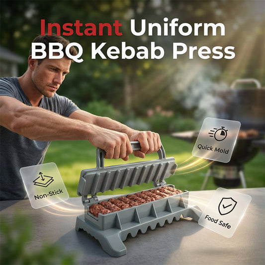 ⚡️Kebab-Maker: Perfekt geformte Spieße ohne Kleben & Zeitverlust🥩