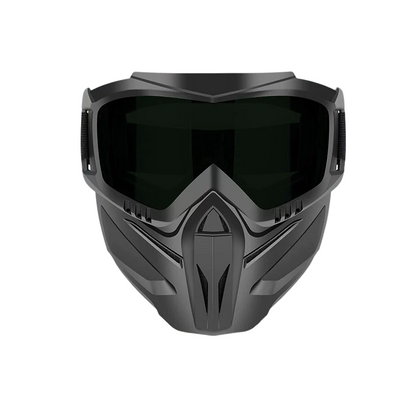 Abnehmbare Vollgesichtsmaske mit Schutzbrille 🔥🔥