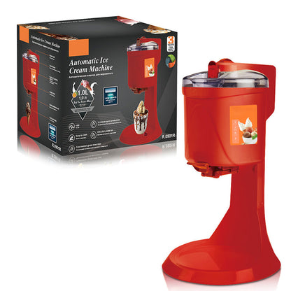 🍦 【Letzte Chance – bald zum Normalpreis!】🥳 Automatische Eismaschine – 15 Min. Gefrierzeit & 1,0 L Kapazität – Ein-Knopf-Ausgabe – perfekt für Softeis zu Hause 🍨✨🕹️