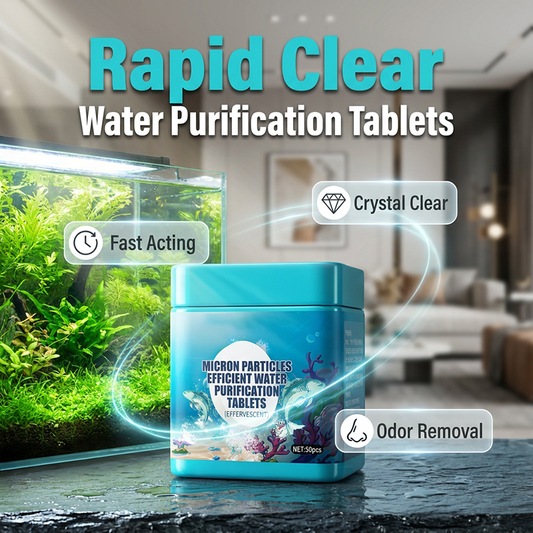 🐠 50 % RABATT – Aquarium-Reinigungstabletten | Kristallklares Wasser, effizient & sicher für Fische