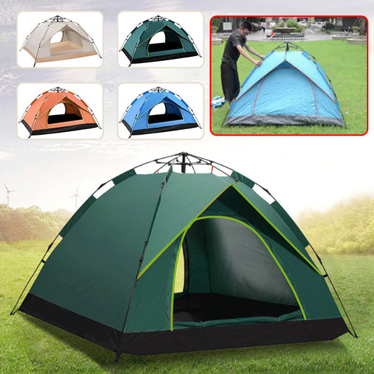 Automatisches, schnell aufzubauendes, regensicheres Campingzelt-Set