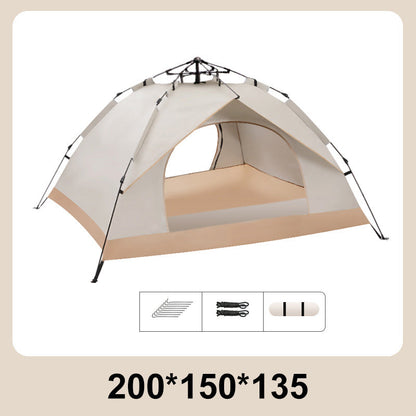 Automatisches, schnell aufzubauendes, regensicheres Campingzelt-Set