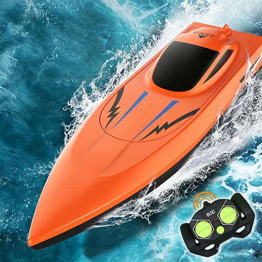 🎮 🚢HALBER PREIS! 2.4G High-Speed RC-Rennboot mit Dual-Motoren 🌊 ⚡ –50% RABATT（Angebot des Tages）