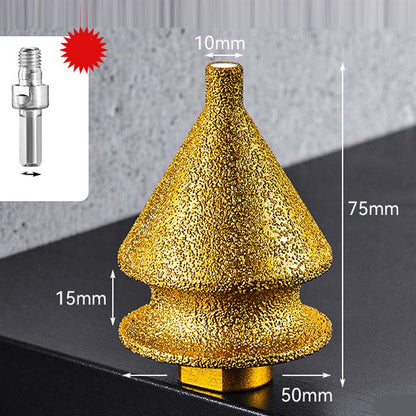 ⚙️ Nur für kurze Zeit: 50 % Rabatt! ✨ Diamant-Anfasbohrer für Winkelschleifer – Multifunktional, mit gelötetem Diamanten, universell passend 💎